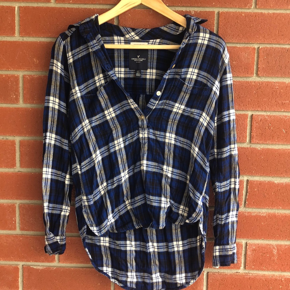 quarter button up comfy boyfriend plaid